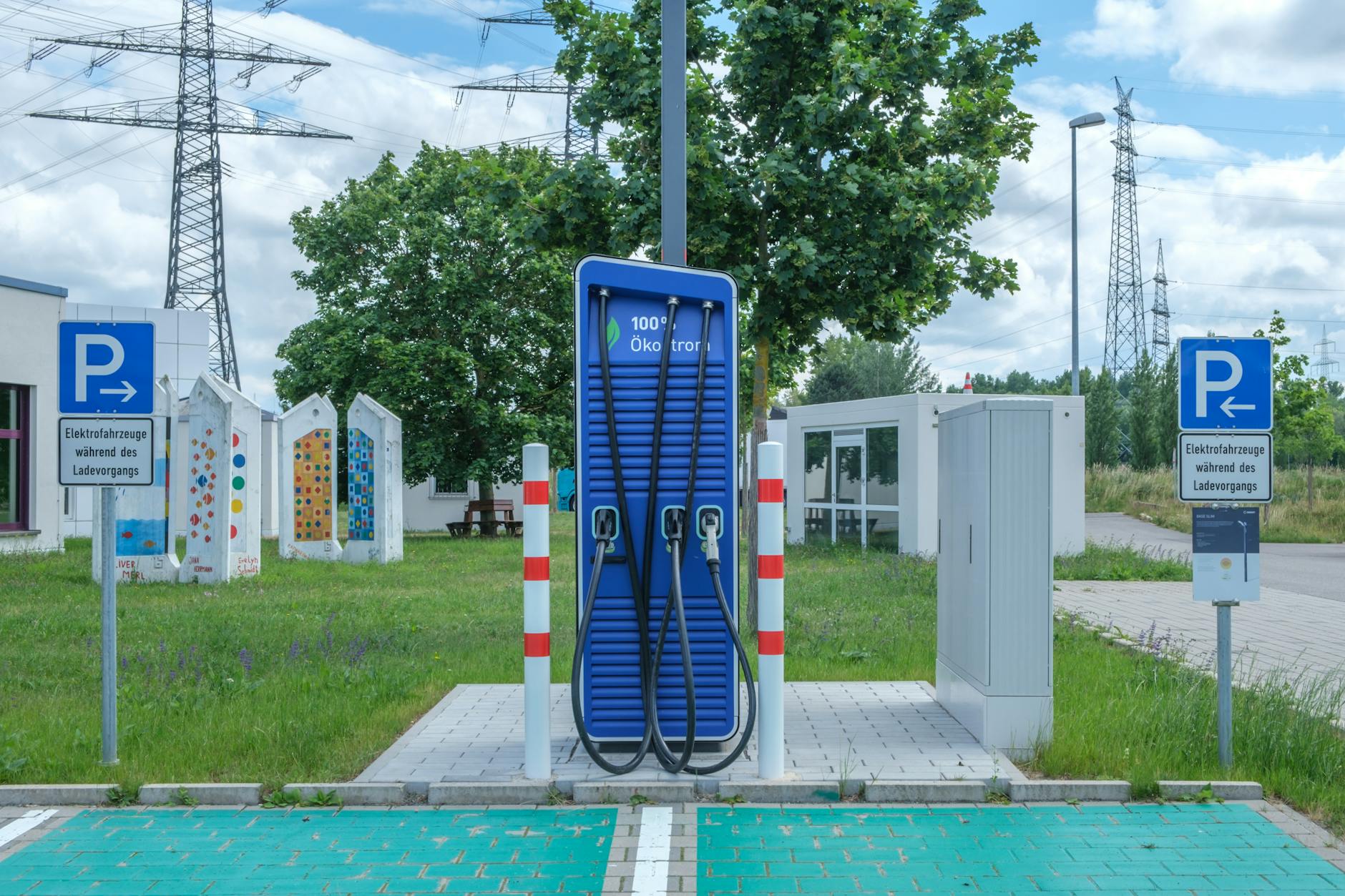 Borne de recharge véhicule électrique entreprise